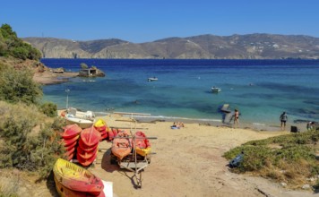 Panormos, Mykonos, Cyclades, Greece - Panormos, small town with sandy beach in the north of the