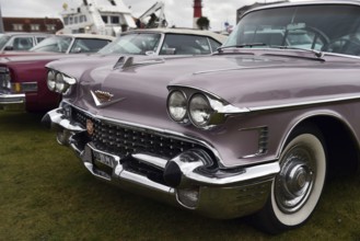 Cadillac Sedan DeVille at classic car meeting in Büsum, Schleswig-Holstein, Germany