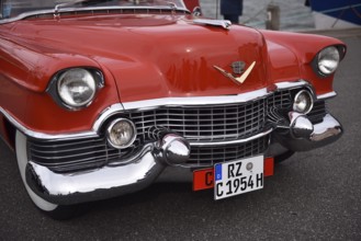 Cadillac Eldorado Convertible at classic car meeting in Büsum, Schleswig-Holstein, Germany