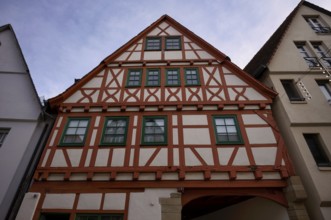 Friedrich Schofer's birthplace, half-timbered house, Altstsdt, Bietigheim-Bissingen,