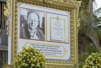 Dr. Beat Richner Memorial, Siem Reap, Cambodia, Indochina, Southeast Asia