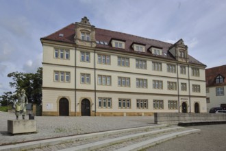 Baroque district court built in 1628 - ducal castle and former monastery court, Backnang,