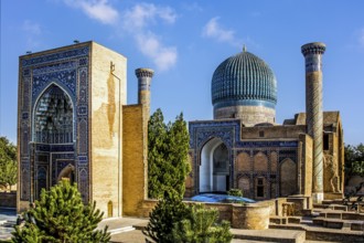 Gur-Emir Mausoleum, Tomb of the Timurids, Samarkand, Uzbekistan