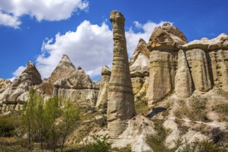 Bagildere Valley, fantastic tuff rock formations, Cappadocia, Turkey