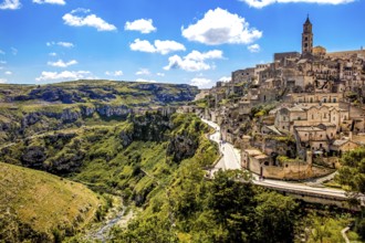 Matera with cathedral, Puglia