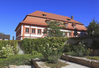 Historic building in the city center, built in 1736 as the Bauersche Doppelkanonikatshaus, city of