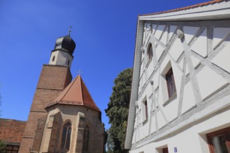 Chapel, Our Lady, Frauenkapelle in the old town, city of Heideck in the district of Roth, Middle