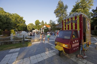 Svetog Save Pedestrian Street in Sokobanja, Serbia
