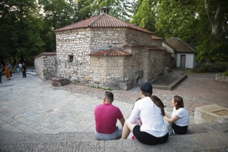 Amam Turkish bath in Svetog Save pedestrian zone in Sokobanja, Serbia