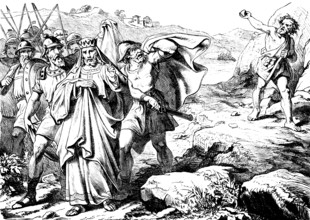 Simei throws stones and curses David, Second Book of Samuel, chapter 13, Ammon, Tamar, blood shame,