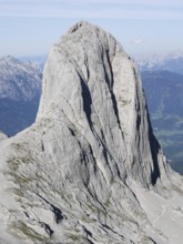 The Torsäule, distinctive peak in the Hochkönig region, destination for climbers and mountaineers,