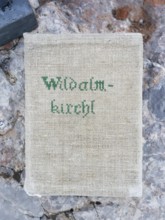 Wildalmkirchl summit book, or Wildalmkircherl, rarely climbed summit in the Steinernes Meer,