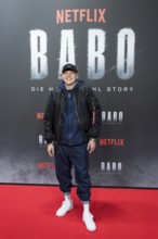 Leonard Kunz at the premiere of the Netflix film Babo in the Astor Film Lounge Berlin on 24.10.2025