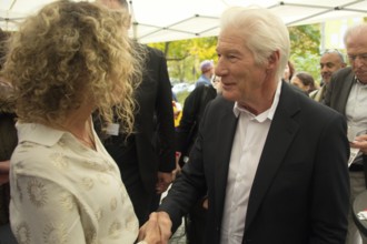 Richard Gere (International Chairman of the International Campaign for Tibet), arriving for the