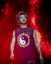 Singer Takahiro Moriuchi from One Ok Rock live on Detox European Tour 2025 in Berlin's