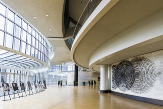 Interior view, State Parliament of North Rhine-Westphalia, Düsseldorf, North Rhine-Westphalia,