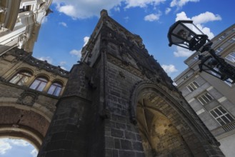 Czechia, Prague Old Town city streets in historic city centre of Old Prague