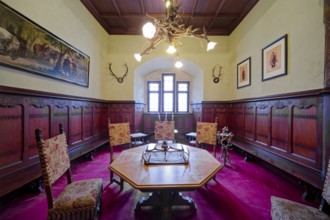 Bebenhausen Castle, former Cistercian Abbey, monastery complex, interior, OT Bebenhausen, Tübingen,