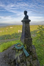 Wilhelm Hauff Memorial, memorial stone for Wilhelm Hauff, Romantic writer and fairy tale poet,