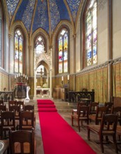 Christ Chapel, Hohenzollern Castle, ancestral home of the House of Hohenzollern, interior, noble