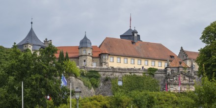 Rosenberg Fortress, Obere Altstadt, Kronach, Upper Franconia, Franconia, Bavaria, Germany