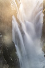 Detail, Epupa Falls, Water at Epupa Waterfalls, Kaokoveld, Namibia