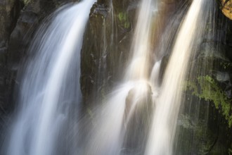 Detail, Epupa Falls, Water at Epupa Waterfalls, Kaokoveld, Namibia