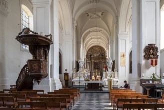 John the Evangelist church at 12th century Park Abbey, Abdij van Park, Premonstratensian abbey at