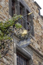 The old town of Ahrweiler, renovated, restored, partly rebuilt after the flood in the Ahr Valley in
