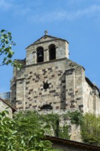 Saint Andre de Chalencon village. Chapel of Chalencon. Haute Loire. Auvergne Rhone Alpes. France