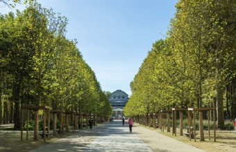 Vichy, listed as World Heritage by UNESCO. The Source Park. Allier. Auvergne Rhone Alpes. France