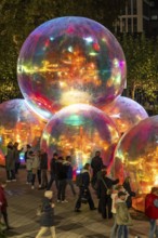 The 10th Essen Light Festival, in the city centre, second largest light art festival in Germany,