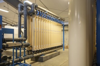 Park City, Utah - The Signal Hill water treatment plant at Mountain Regional Water. Power to