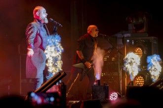 Martin Engler, Singer, Mono Inc., Dark-Rock Band, D, live on Live 2025 Tour at Columbiahalle Berlin