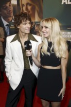 Mason Thames and Mckenna Grace at a fan event for All das Ungesagte zwischen uns - Regretting You