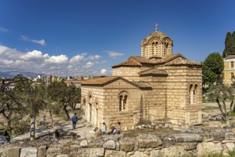 The Church of the Holy Apostles in the Agora of the Greek capital Athens, Greece