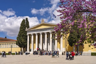 The neoclassical Zappeion in the Greek capital Athens, Greece