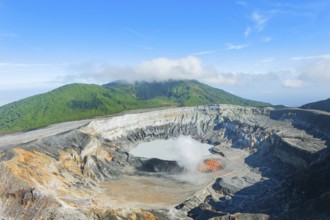 Poas volcano, Poas National Park, Costa Rica, Central America