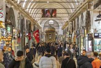 In the Grand Bazaar Kapali Çarsi Istanbul, Turkey