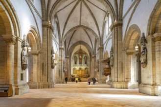 Interior of St Peter's Cathedral in Osnabrück, Lower Saxony, Germany