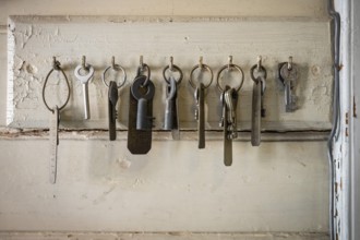 Key on key board, former paper factory and mill for the production of groundwood pulp board, UNESCO