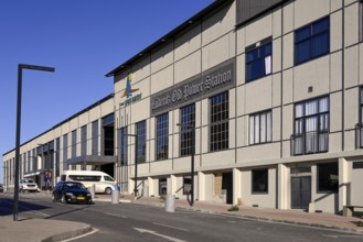 Facade of the Old Power Station, former power station, Lüderitz, Karas Region, Namibia