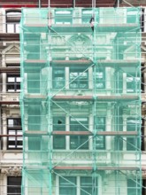 Refurbished apartment block from the Wilhelminian era in Wuppertal, Germany