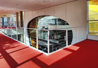 Eingang zur Philologischen Bibliothek der Freien Universität Berlin, auch Berlin Brain genannt weil