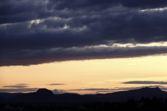 Evening atmosphere in the Lake Constance area, Baden-Württemberg, Summer, Germany