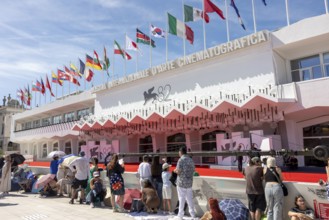 Venice, Italy - 3 September 2025: Palazzo del Cinema during the 82nd Venice International Film