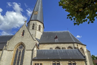 Sint-Petruskerk, Saint Peter's Church in the village Bazel near Kruibeke, East Flanders, Belgium