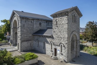 Our Lady of Beauraing, Notre-Dame de Beauraing sanctuary chapel of place of pilgrimage and Marian