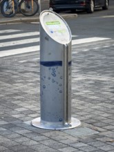 A drinking water fountain in Düsseldorf, Germany
