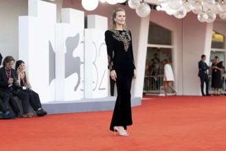 Venice, Italy - 2 September 2025: Eva Herzigova during the red carpet of - A house of Dynamite -